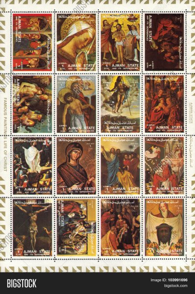 Марки Аджман живопись