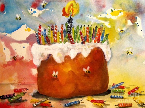 С днем рождения живопись