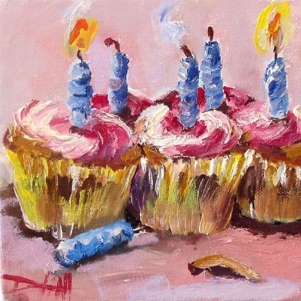 Картина с днём рождения