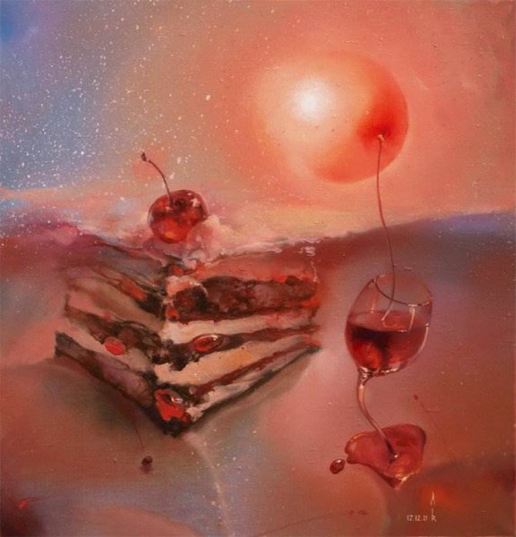 Роман Величко художник картины с днем рождения