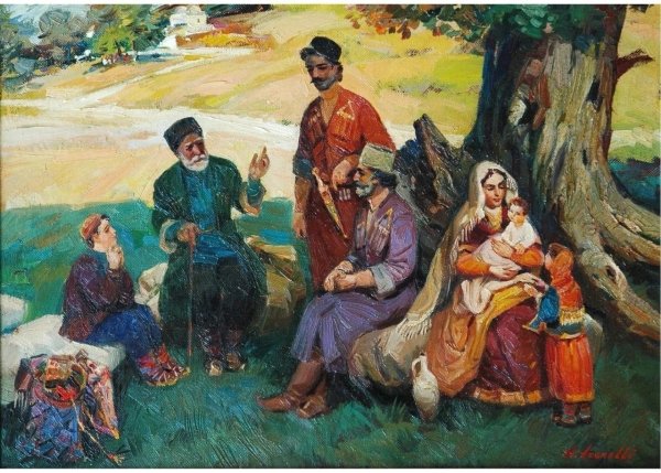 Художник Асиф АЗЕРЕЛЛИ