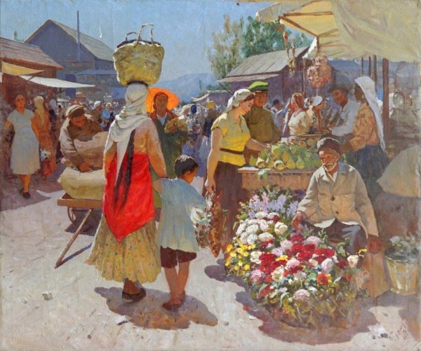 Советская живопись Азербайджана