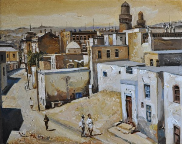 Вугар Али художник Баку