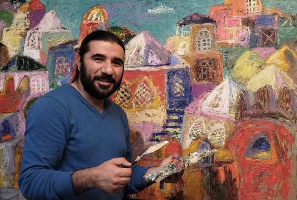 Художник Анар Гусейнзаде Азербайджан