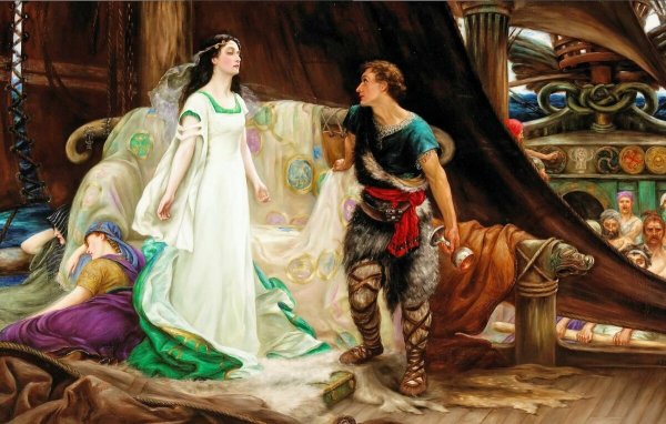 Тристан и Изольда средневековье