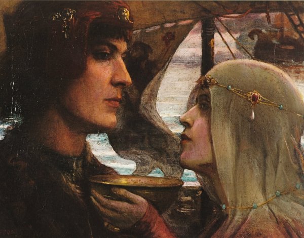 Джон Уильям Уотерхаус Тристан и Изольда