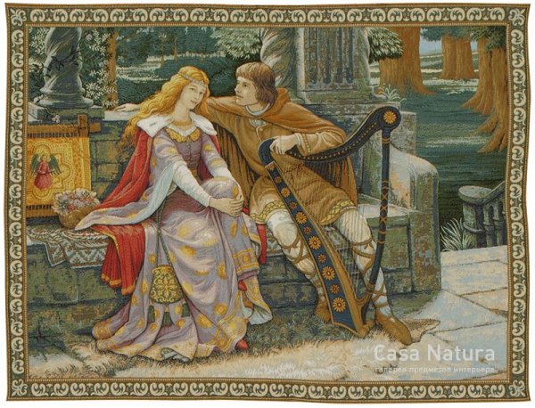 Гобелен Тристан и Изольда