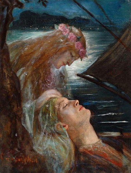 Тристан и Изольда арт