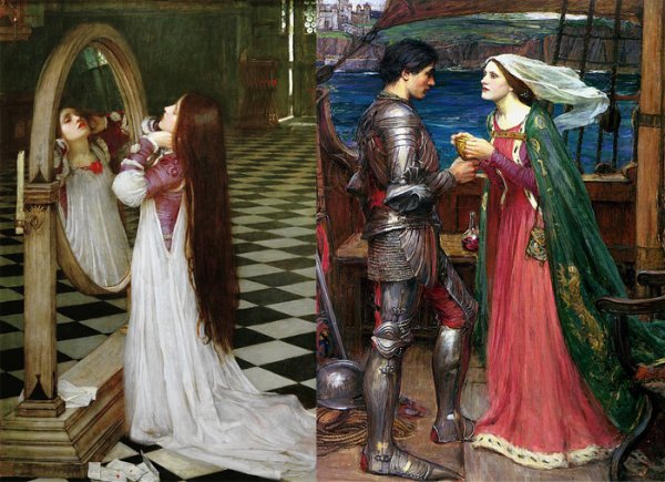 Тристан и Изольда с зельем Джон Уильям Уотерхаус
