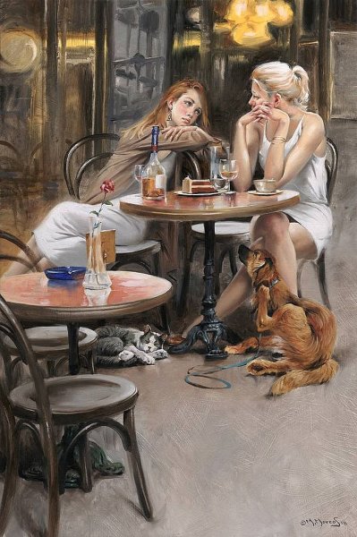 Египетский художник Махер Маркос