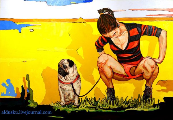 Картины Сергея Шнурова брендреализм