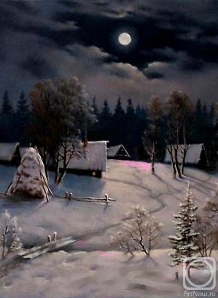 Карл Брандт зимние пейзажи