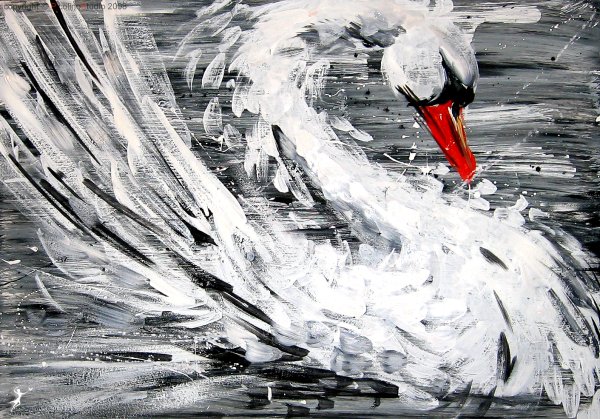 Современные черно белые картины