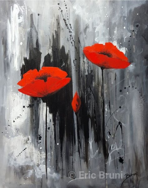 Черно белая живопись