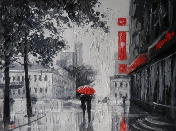 Черно белые картины акрилом