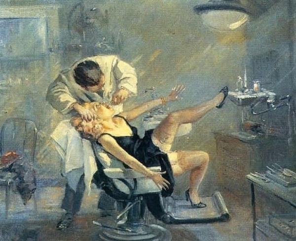 Живопись на тему стоматология