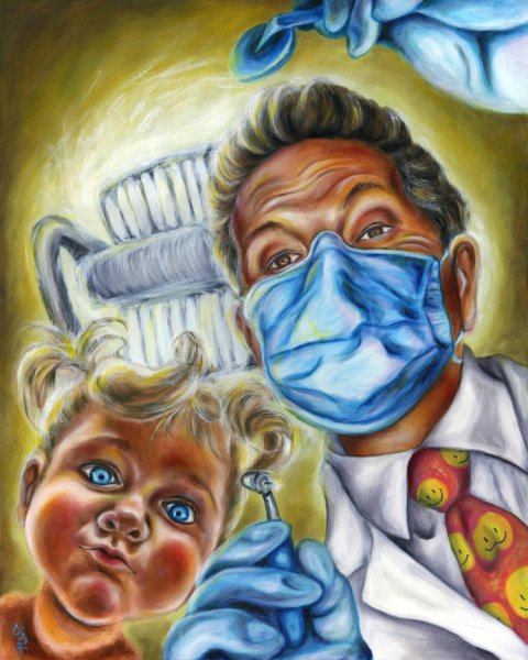 Картины на стоматологическую тематику