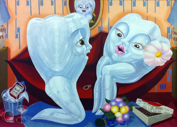 Живопись на тему стоматология