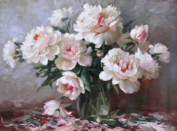 Михаил Беркос. Пионы