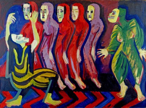 Художница Эрнст Кирхнер