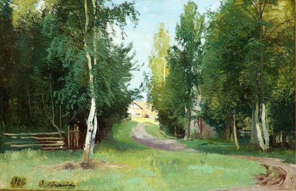 Андрей Николаевич Шильдер Лесной пейзаж