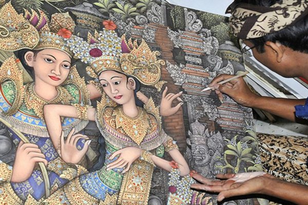 Картины индонезийских художников