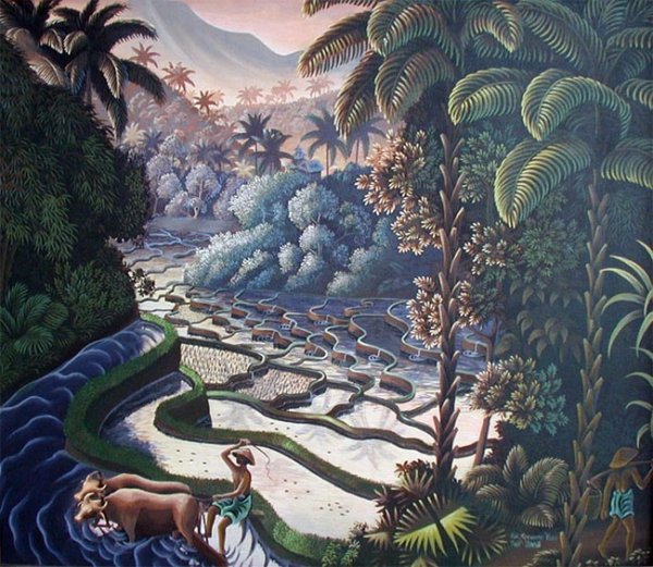 Картины индонезийских художников