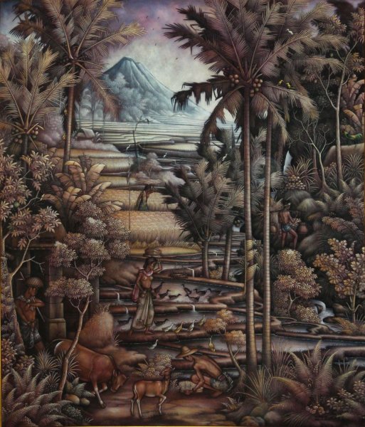 Живопись острова Бали