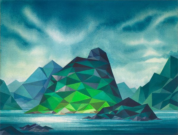 Пейзаж геометрия