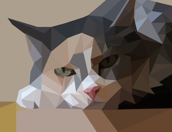 Полигональные животные