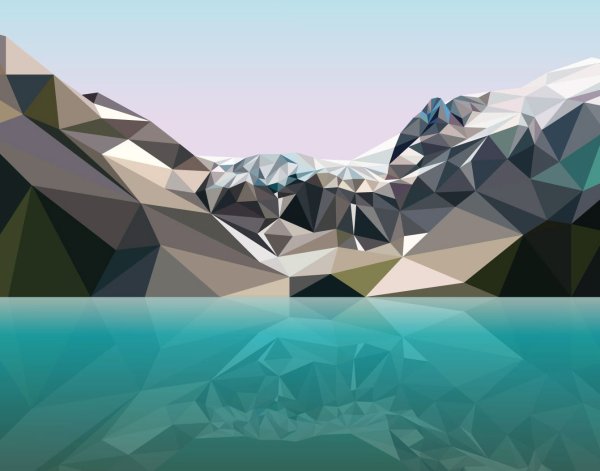 Геометрический пейзаж