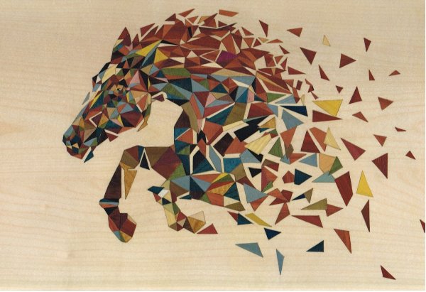 Мозаика из треугольников