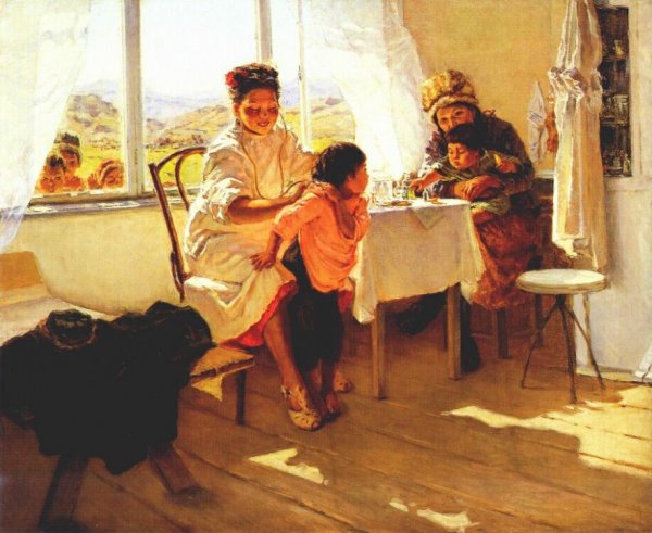 Ирина Шевандронова. "На приеме у врача. Алтай"