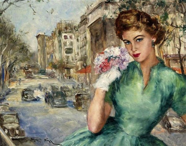 Художница Эльжбета Брожек (Elzbieta Brozek)