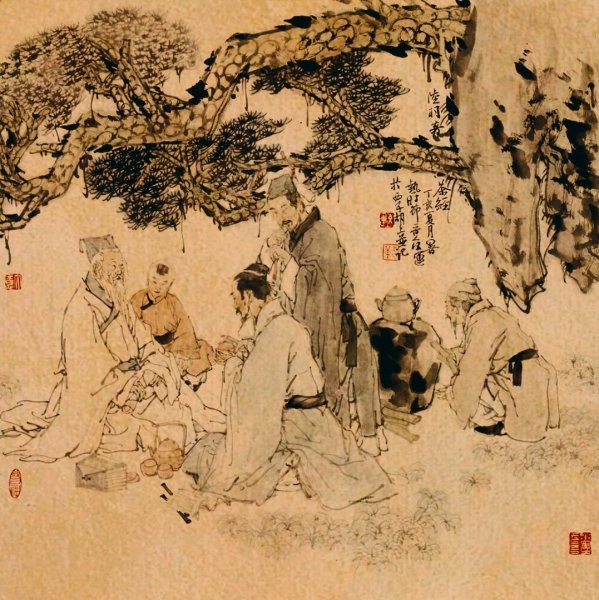 Цзао Ван китайская живопись