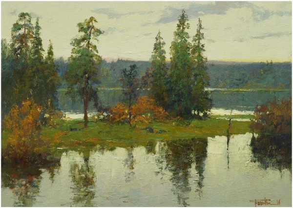 Клин. Ю. Карапаев. Живопись