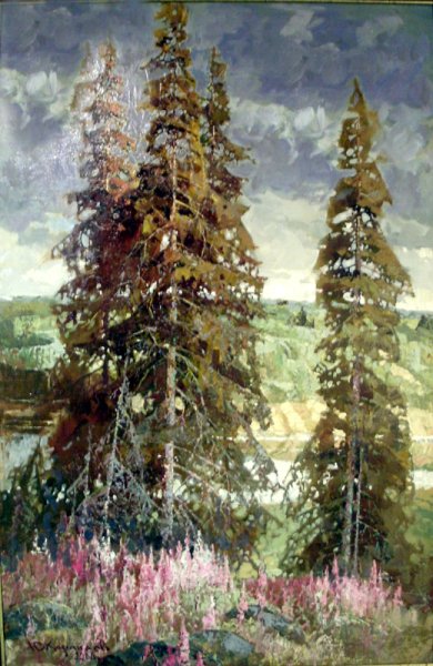 Карапаев Юрий Васильевич художник Федоскино