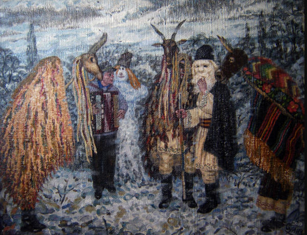 Ряженые на Святки