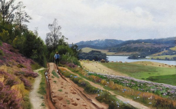 Петер Мерк Менстед Деревенские пейзажи