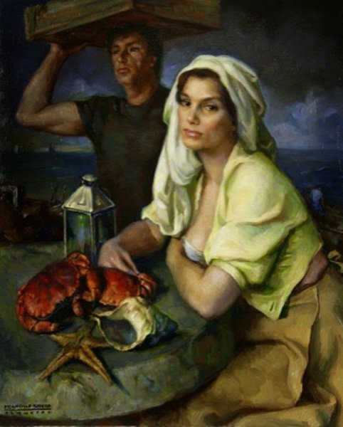 Грузинский художник Ладо Тевдорадзе