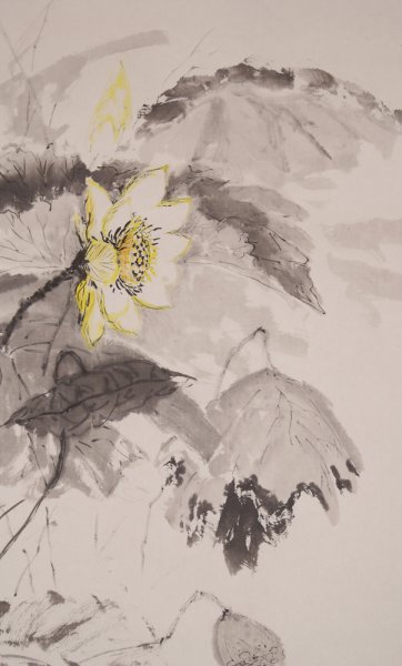 Панда китайская живопись у-син