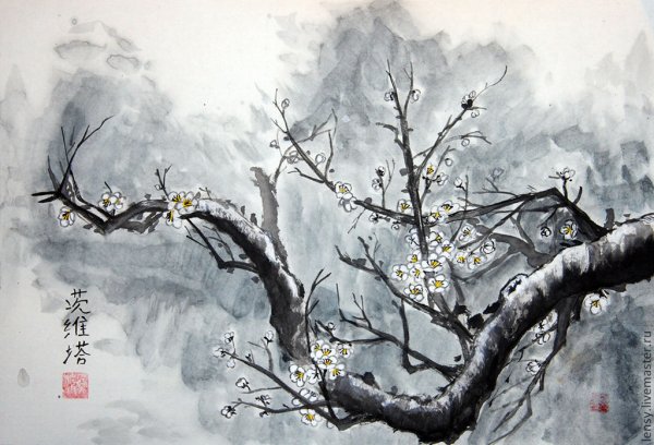 Китайская живопись природа