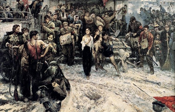 Современная живопись о революции