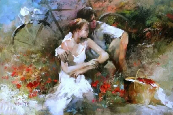 Виллем хенритс Willem Haenraets картины пара