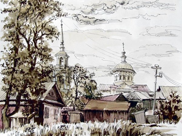 Никиреев Торжок Церковь Вознесения