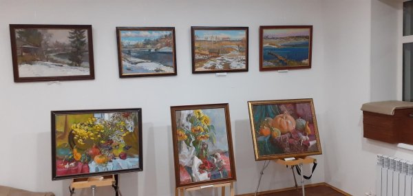 Выставка картин фото