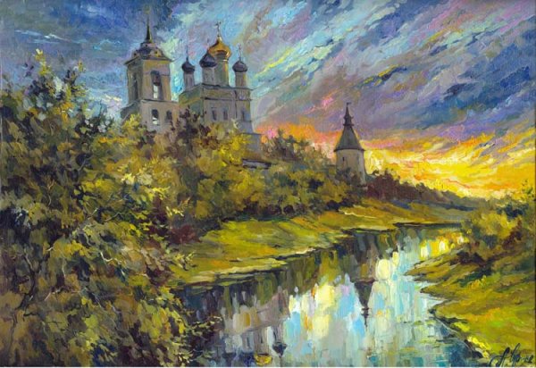 Марина Пугаева акварели