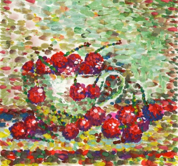 Техника пуантилизм в живописи