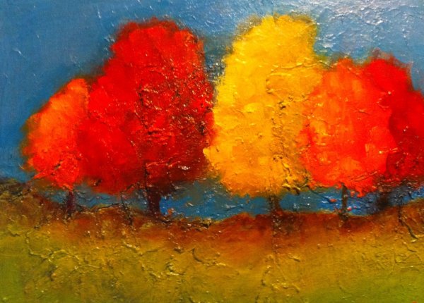 Контрастный пейзаж