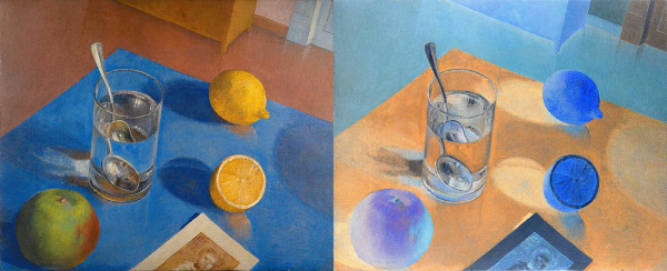 Контрастные цвета в живописи